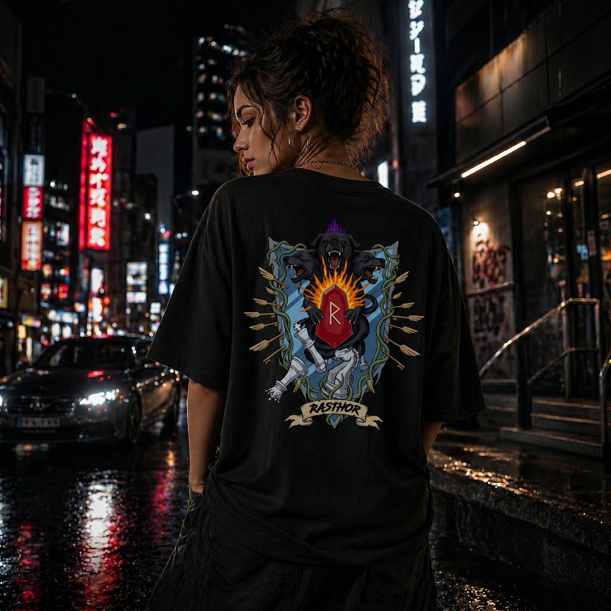 Rasthor streetwear premium español — camisetas y sudaderas oversize con diseño de autor