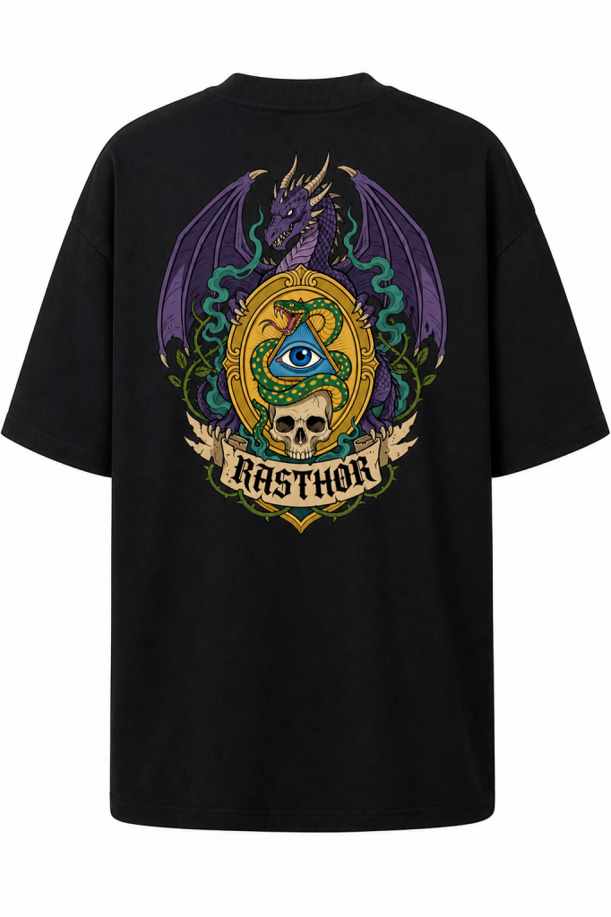 Oversize-Rostro Oculto — Rasthor Streetwear Premium